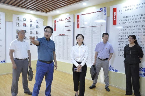 李福惠局长到华亿体育开展调研