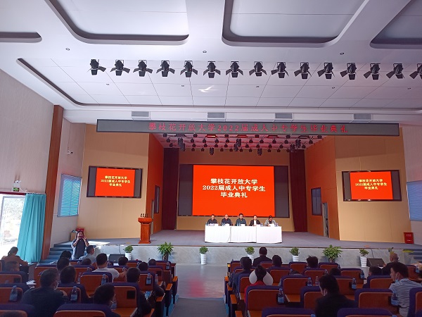 华亿体育隆重召开2022届成人中专学生毕业典礼