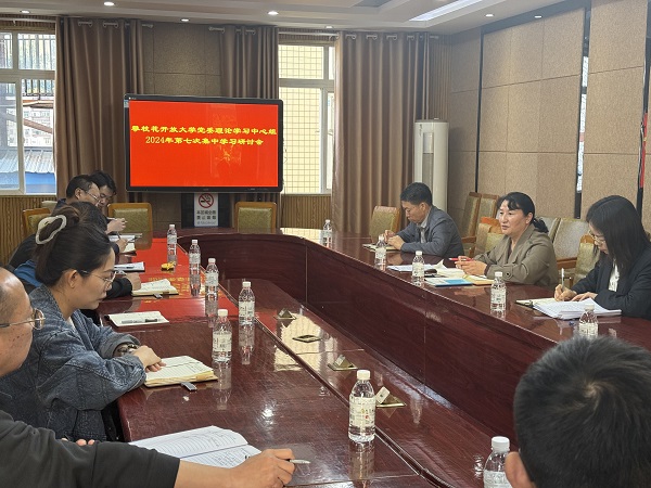 华亿体育党委召开理论学习中心组2024年第七次集中学习研讨会